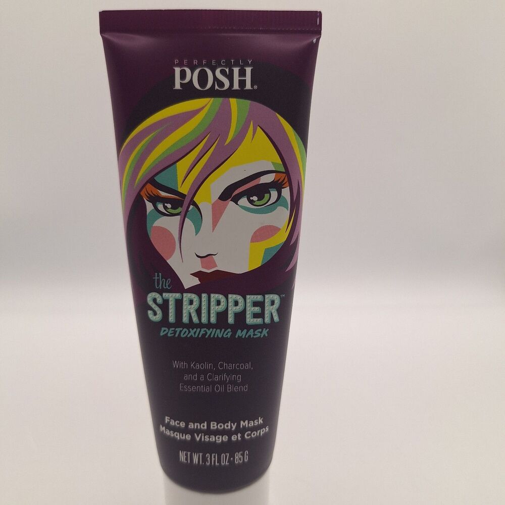 Perfectly Posh The Stripper Detoxifying Face Mask 3 oz New